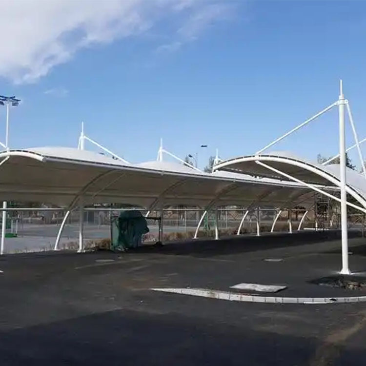 六安膜结构电动车棚