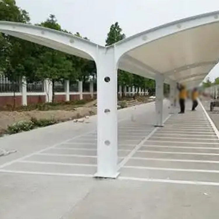 六安膜结构电动车棚