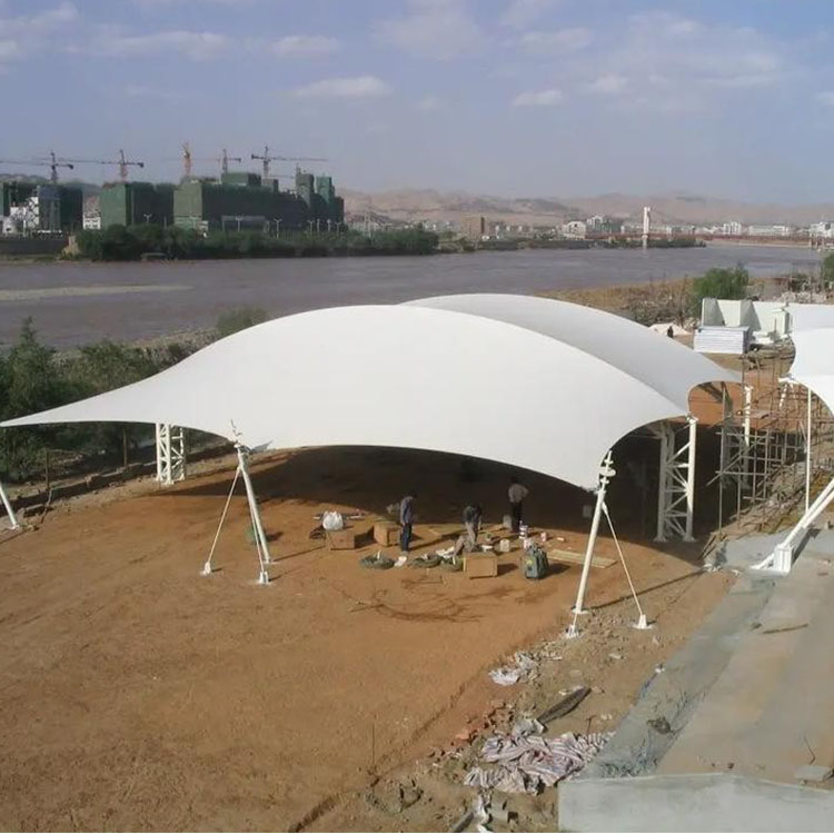 六安膜结构汽车棚